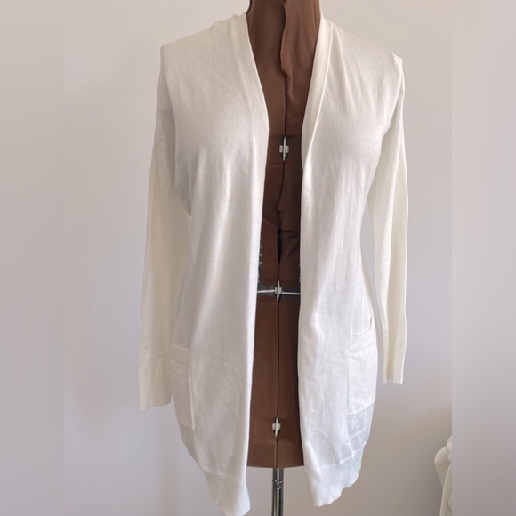 🤍GRACE KARIN🤍Cream long cardigan with pockets! Brand new with tags . Small. - Picture 4 of 13